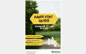 Rando Fort de Feyzin - GR 169 -